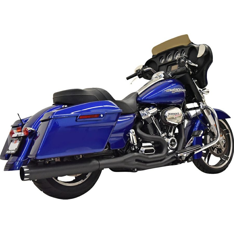 High Horsepower 2-1フルエキゾーストマフラー (ブラック)1