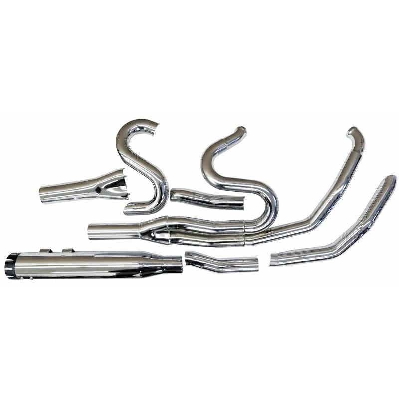 High Horsepower 2-1フルエキゾーストマフラー (クローム)3