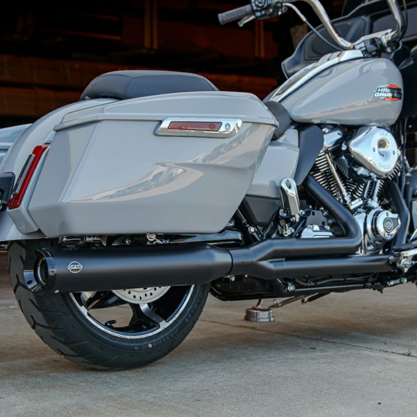 GNX 2-1フルエキゾーストマフラー (ブラック)