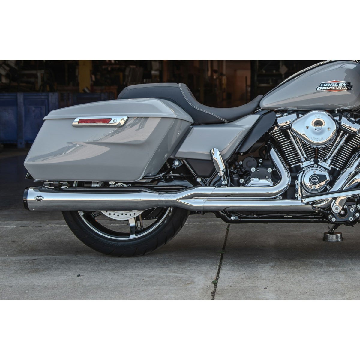 GNX 2-1フルエキゾーストマフラー (クローム)2