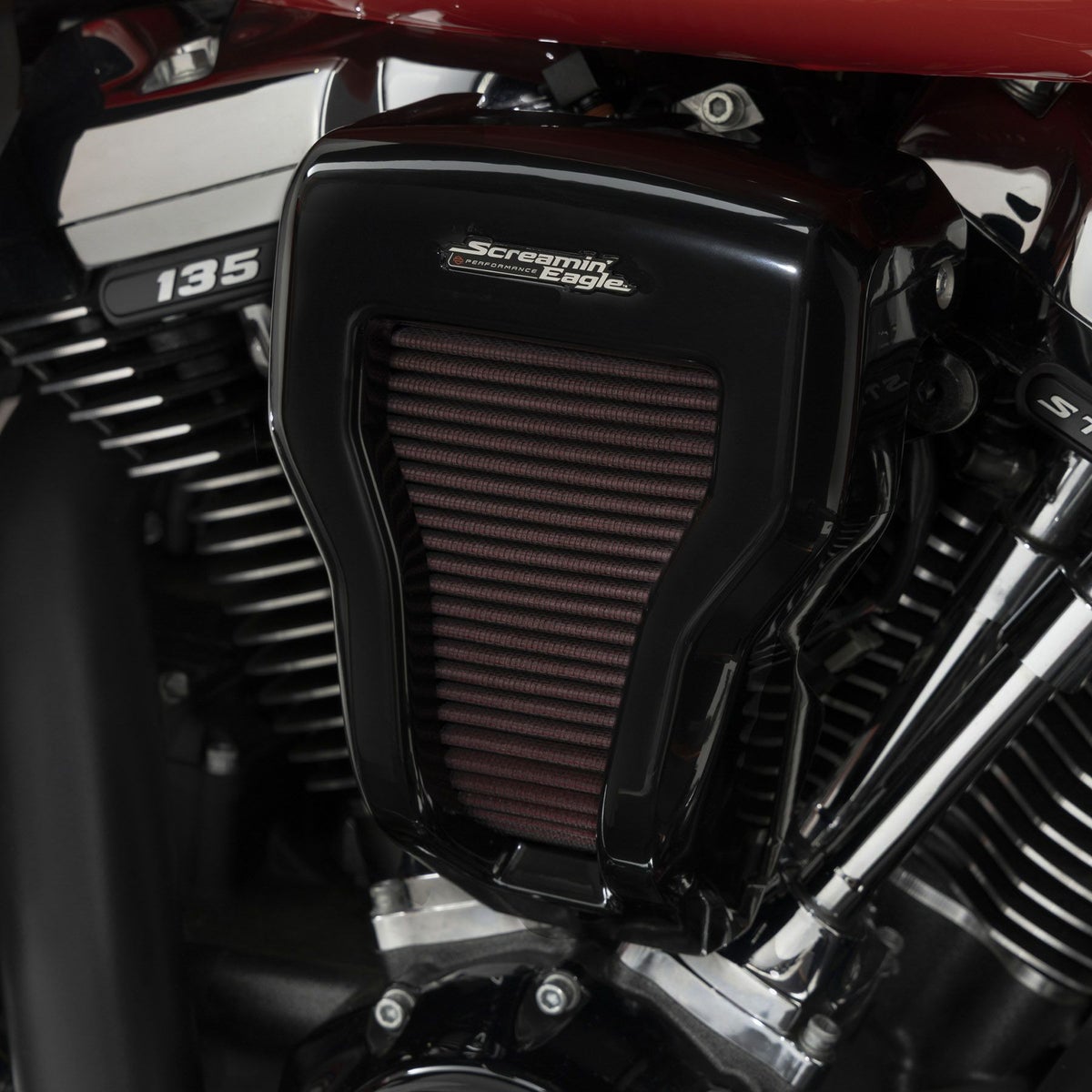 スクリーミンイーグル ボルテックス エクストリーム エアクリーナー (ブラック)