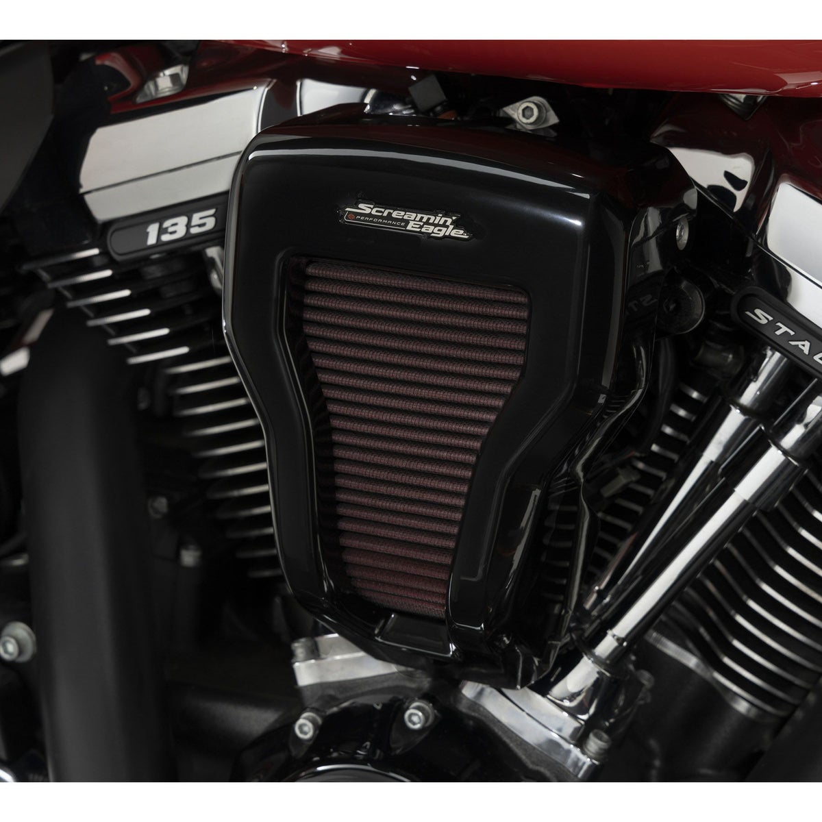 スクリーミンイーグル ボルテックス エクストリーム エアクリーナー (ブラック)1