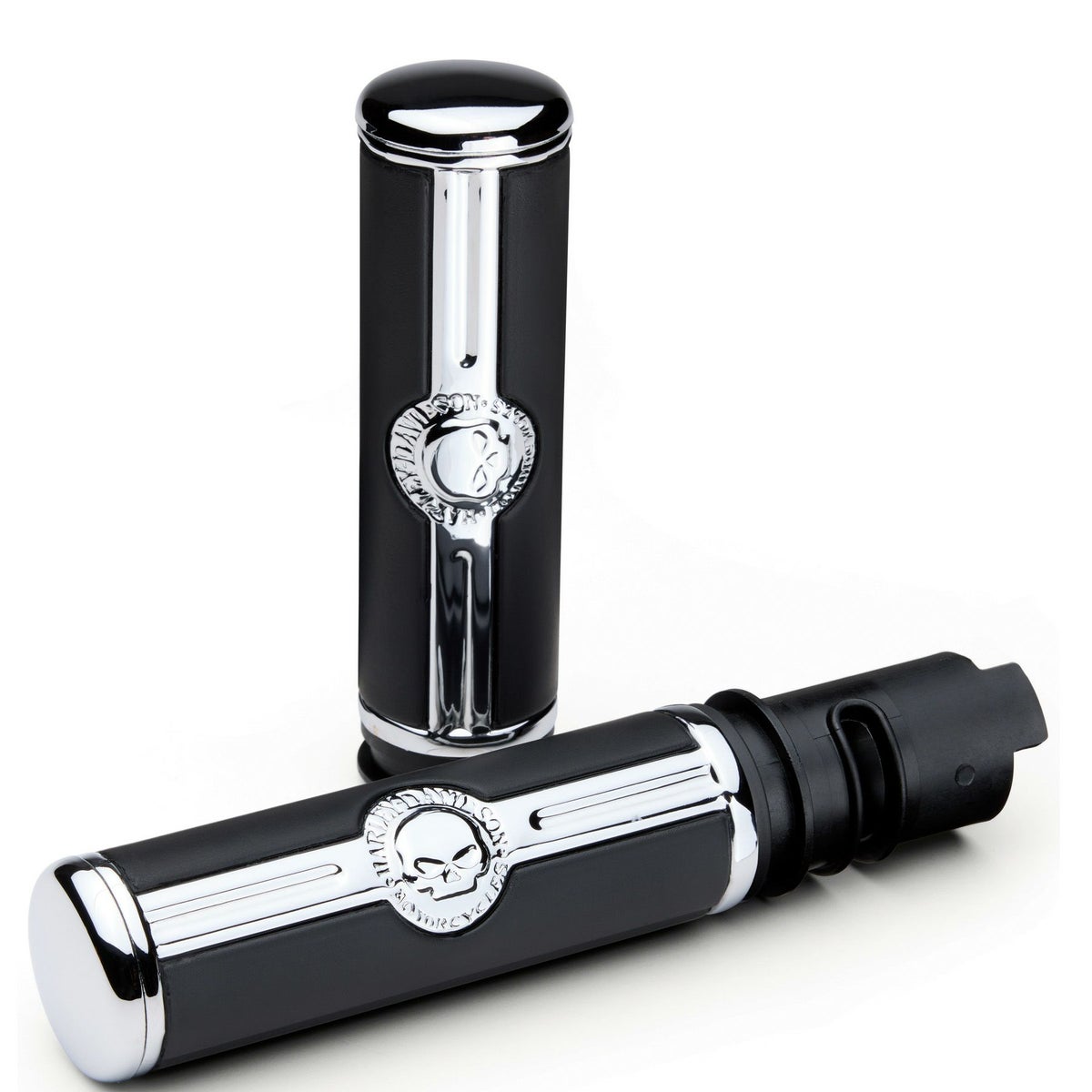 ウィリーG スカル ハンドグリップ (クローム)1