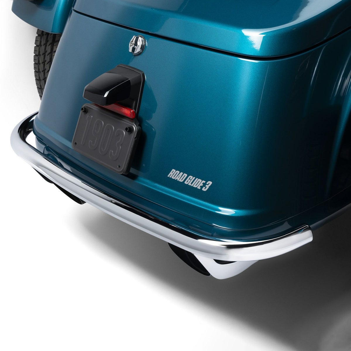 2026以降 ロードグライド3 トランクガード (クローム)