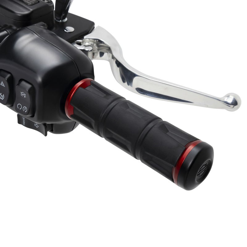 レッドライン ハンドグリップ (ブラック/レッド)