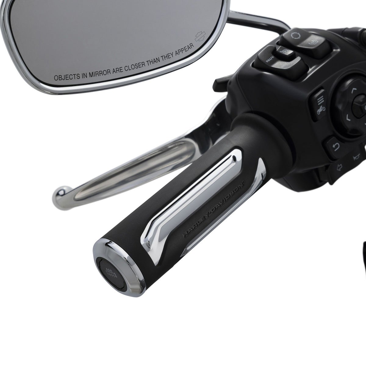 カーバイド ヒーテッド・ハンドグリップ (クローム/ブラック)