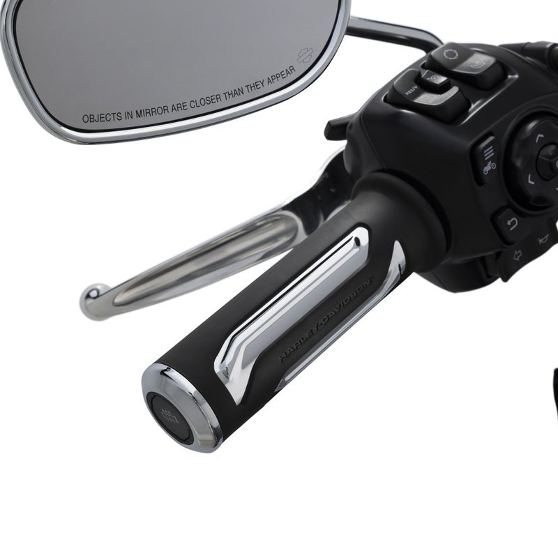 カーバイド ヒーテッド・ハンドグリップ (クローム/ブラック)