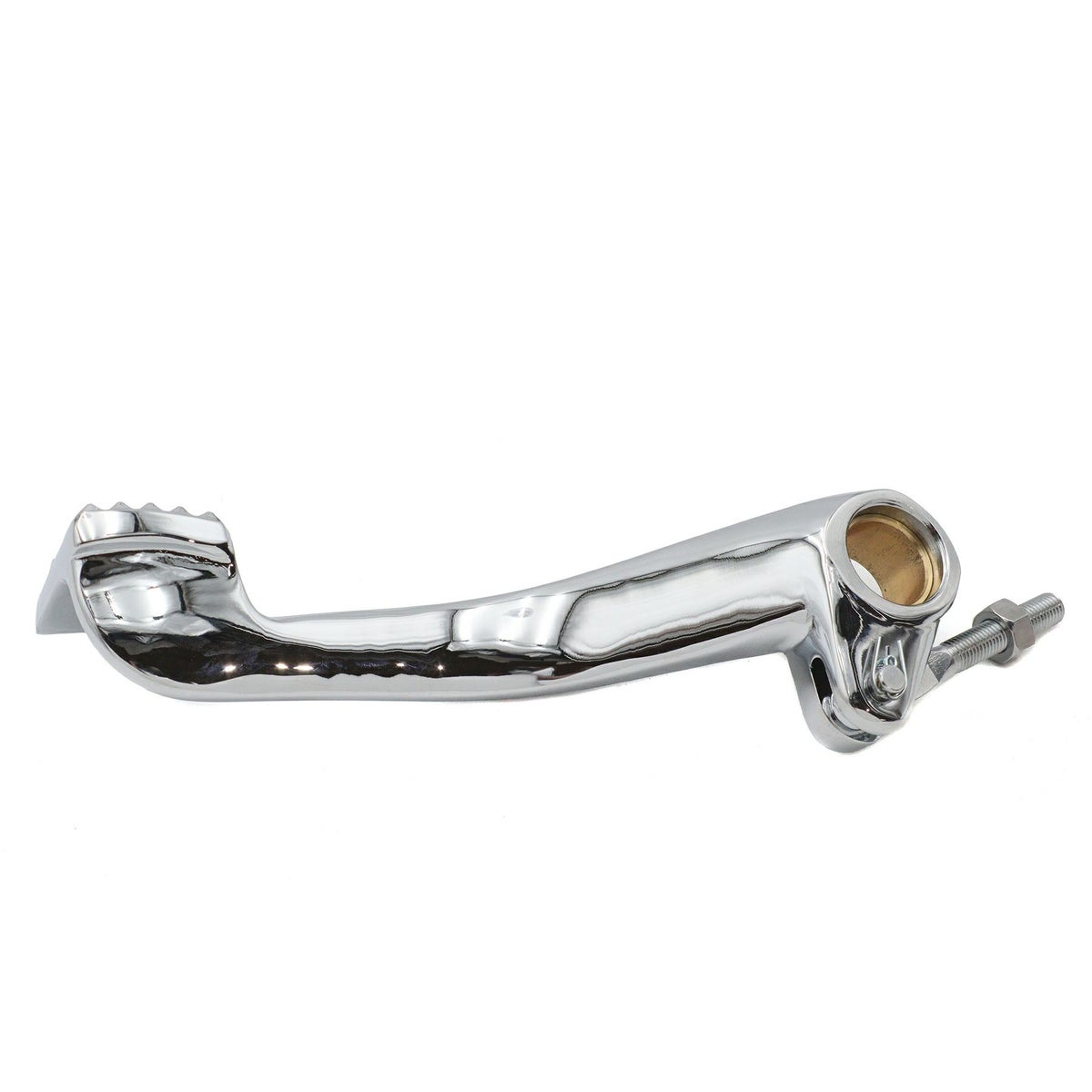 スポーツスター リアブレーキペダル (クローム)2