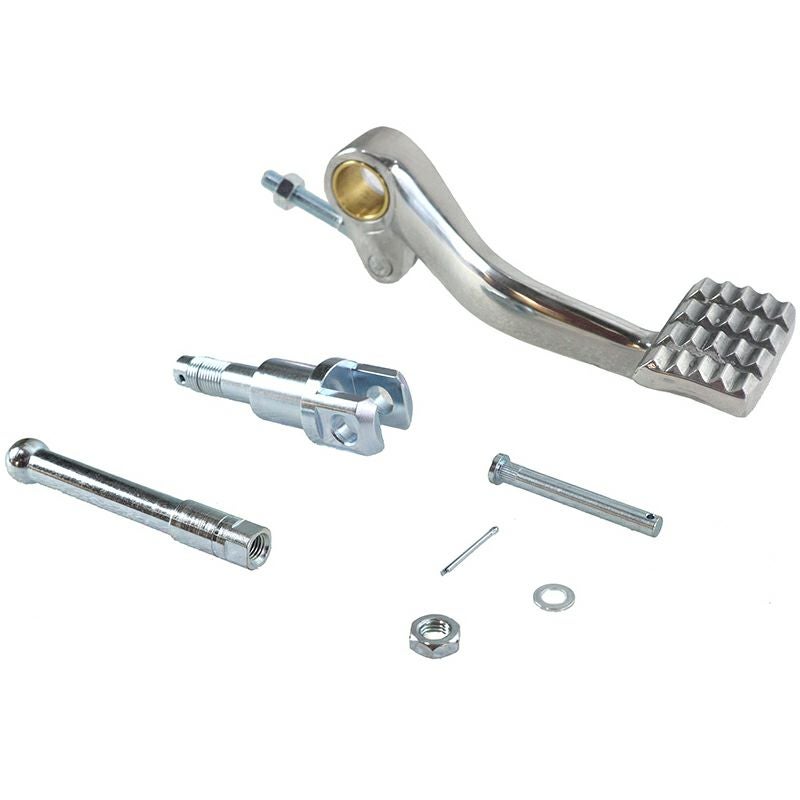 980～2003 スポーツスター リアブレーキペダルキット (ポリッシュ)2