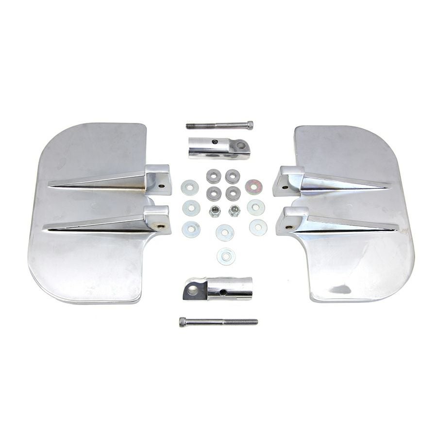 パッセンジャー ミニフットボードセット (クローム)3