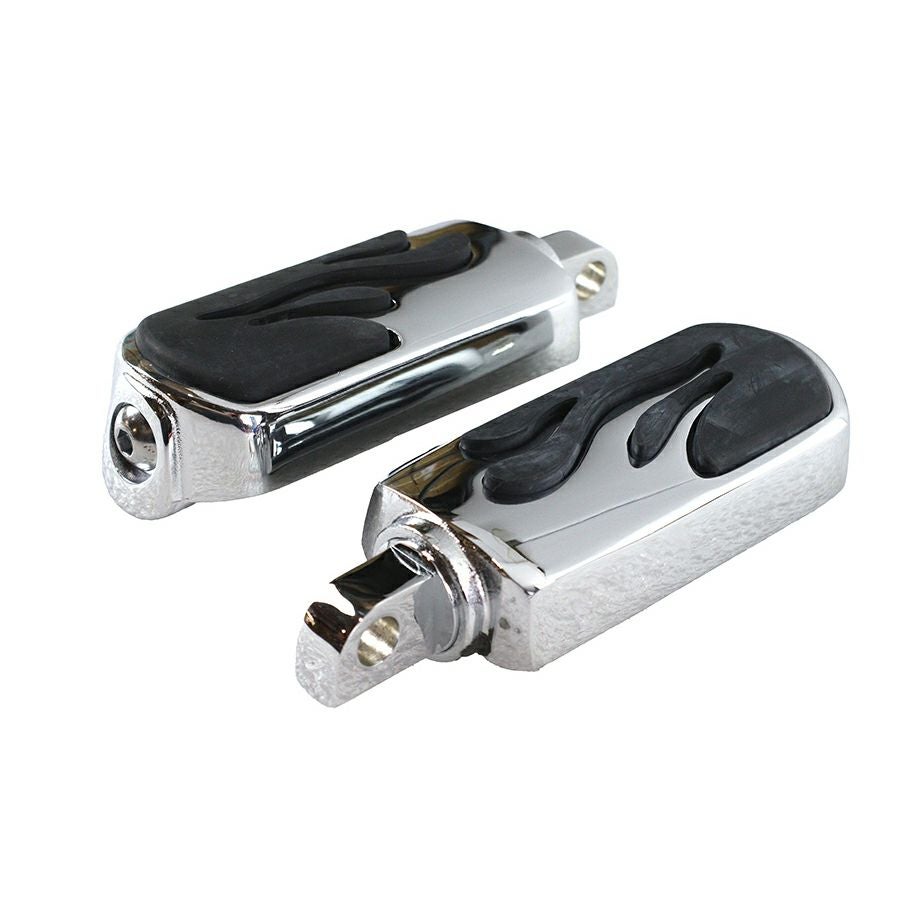 フレイムスタイル・オス型フットペグセット (クローム)2