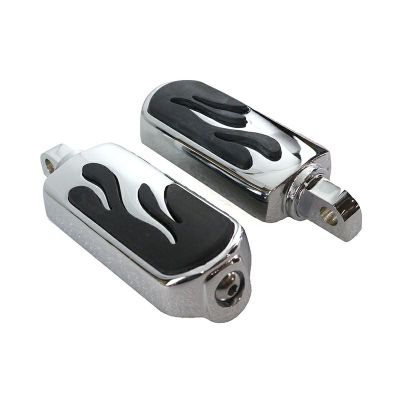 フレイムスタイル・オス型フットペグセット (クローム)3