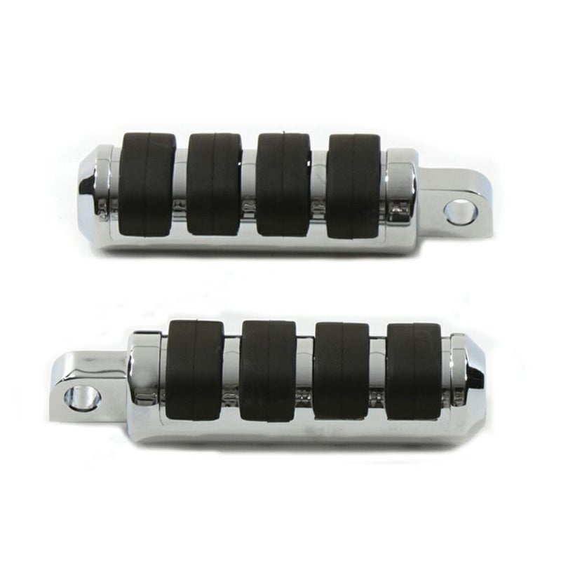 スモール キャッツポウ・オス型フットペグセット (クローム)