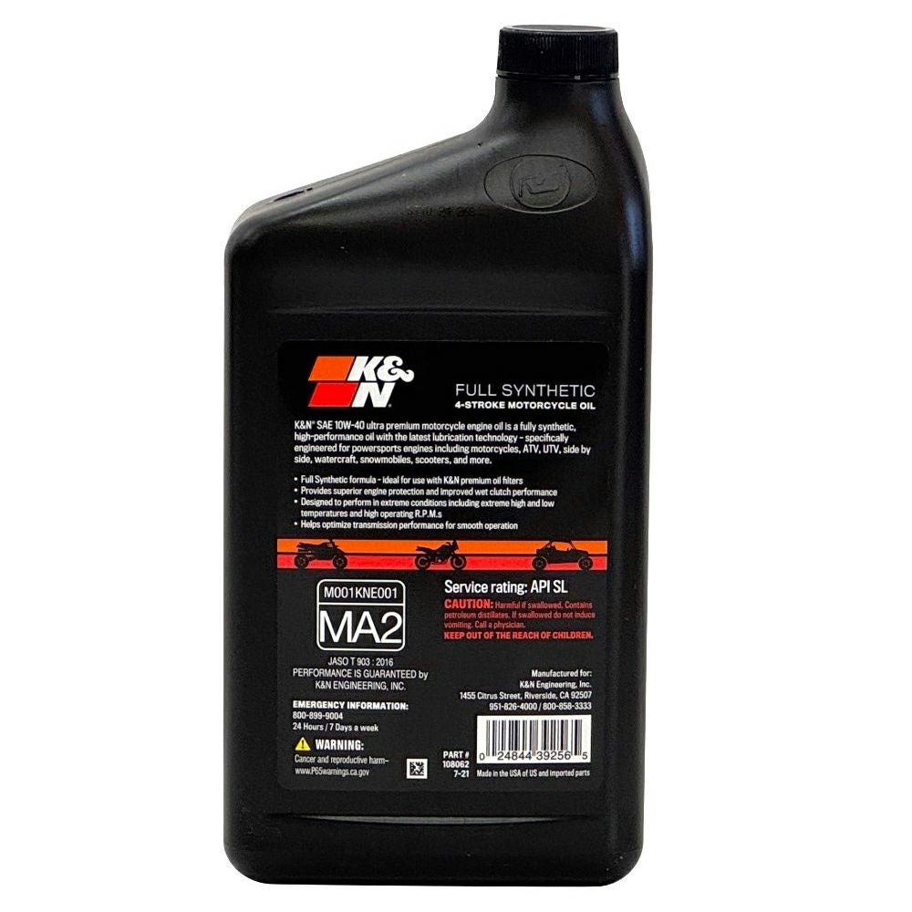 化学合成エンジンオイル 10W-40-2