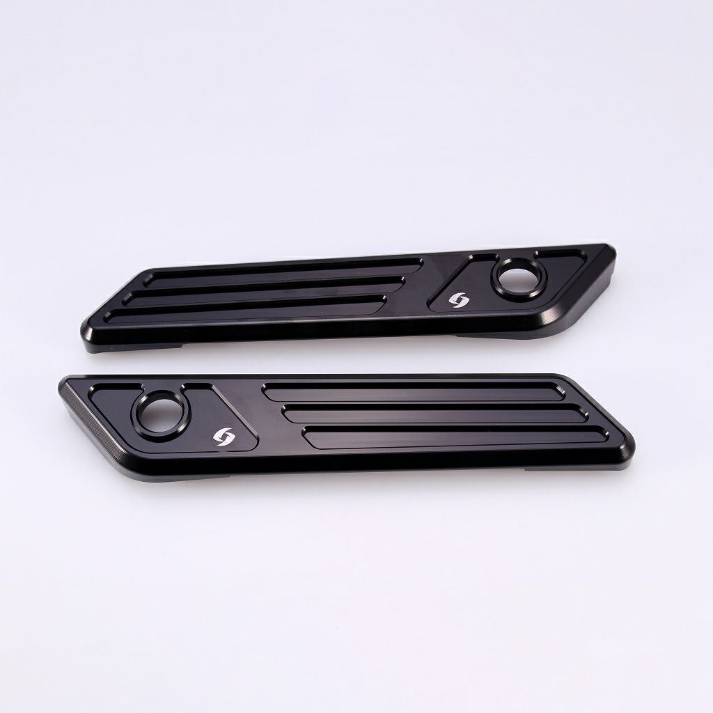 サドルバッグラッチカバー (ブラック)3