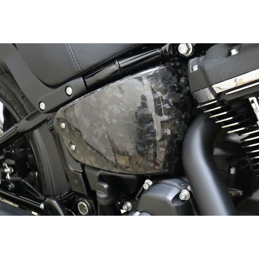 ドライカーボン・サイドカバー (フォージド/艶あり)2