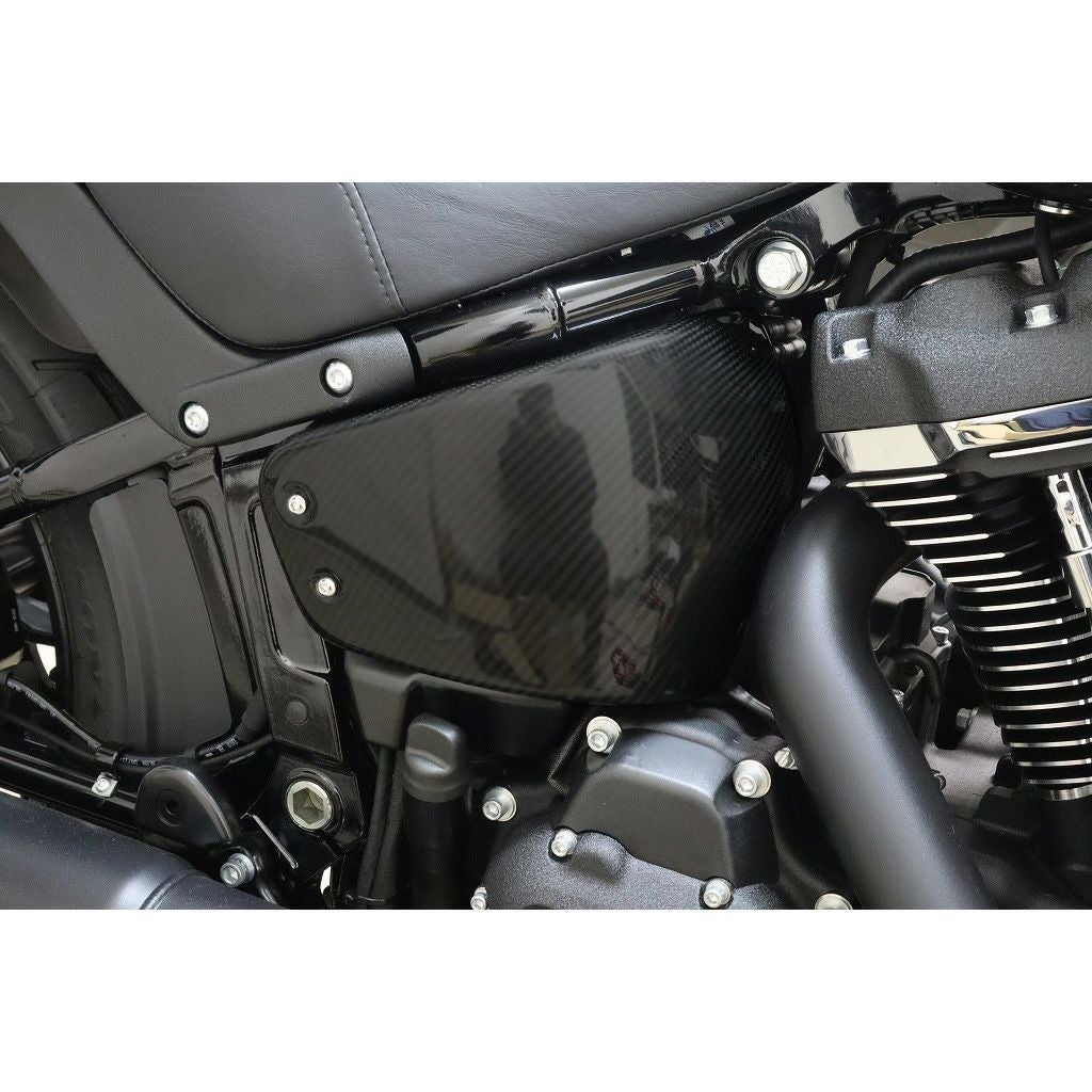 ドライカーボン・サイドカバー (綾織り/艶消し)2