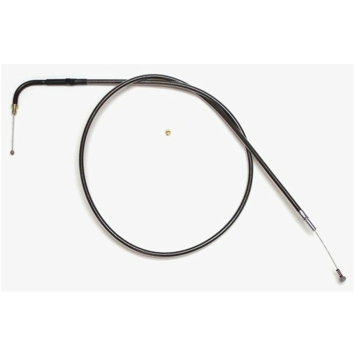  アイドルケーブル ステンレスメッシュコート ブラック 24-1/2インチ MAGNUM 