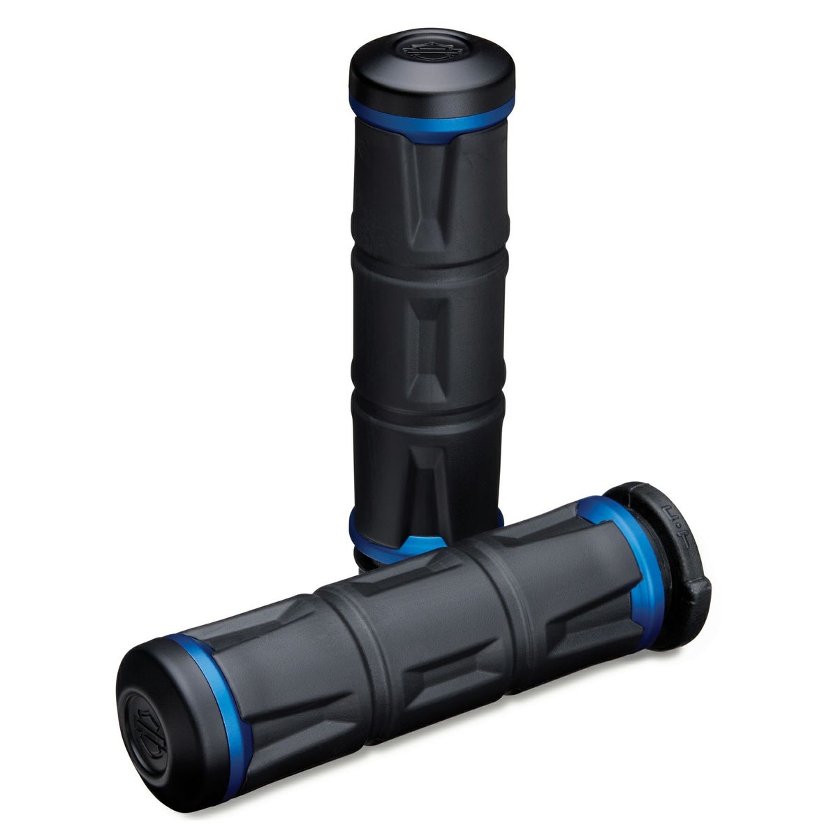 レッドライン・ハーレー電子制御スロットル用 ハンドグリップ (ブルー)1