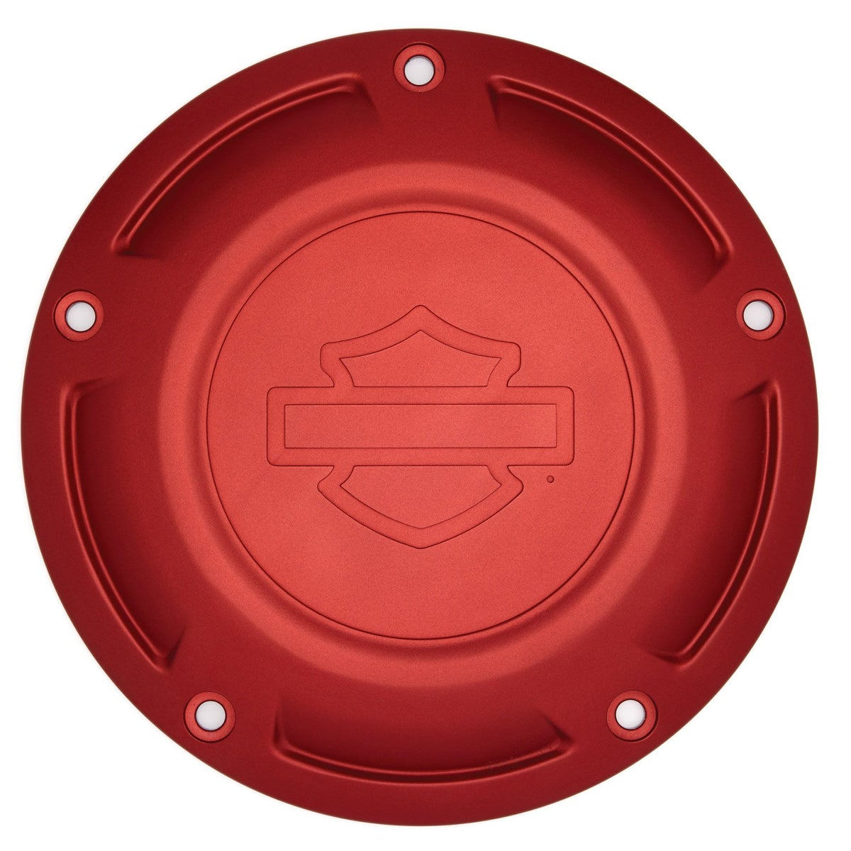 レッドライン・ダービーカバー (レッド) ツーリング1