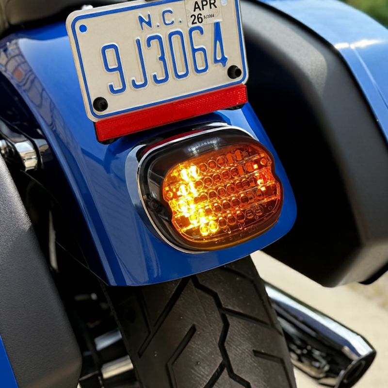 テールライトベースプレート (クローム)