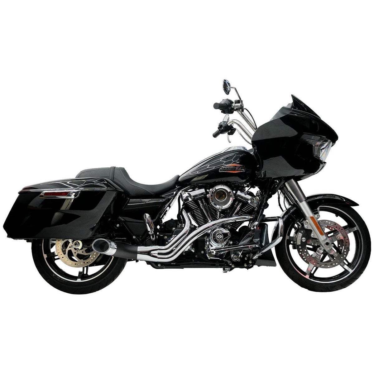 Up Yours 2-1 フルエキゾーストマフラー (クローム)2