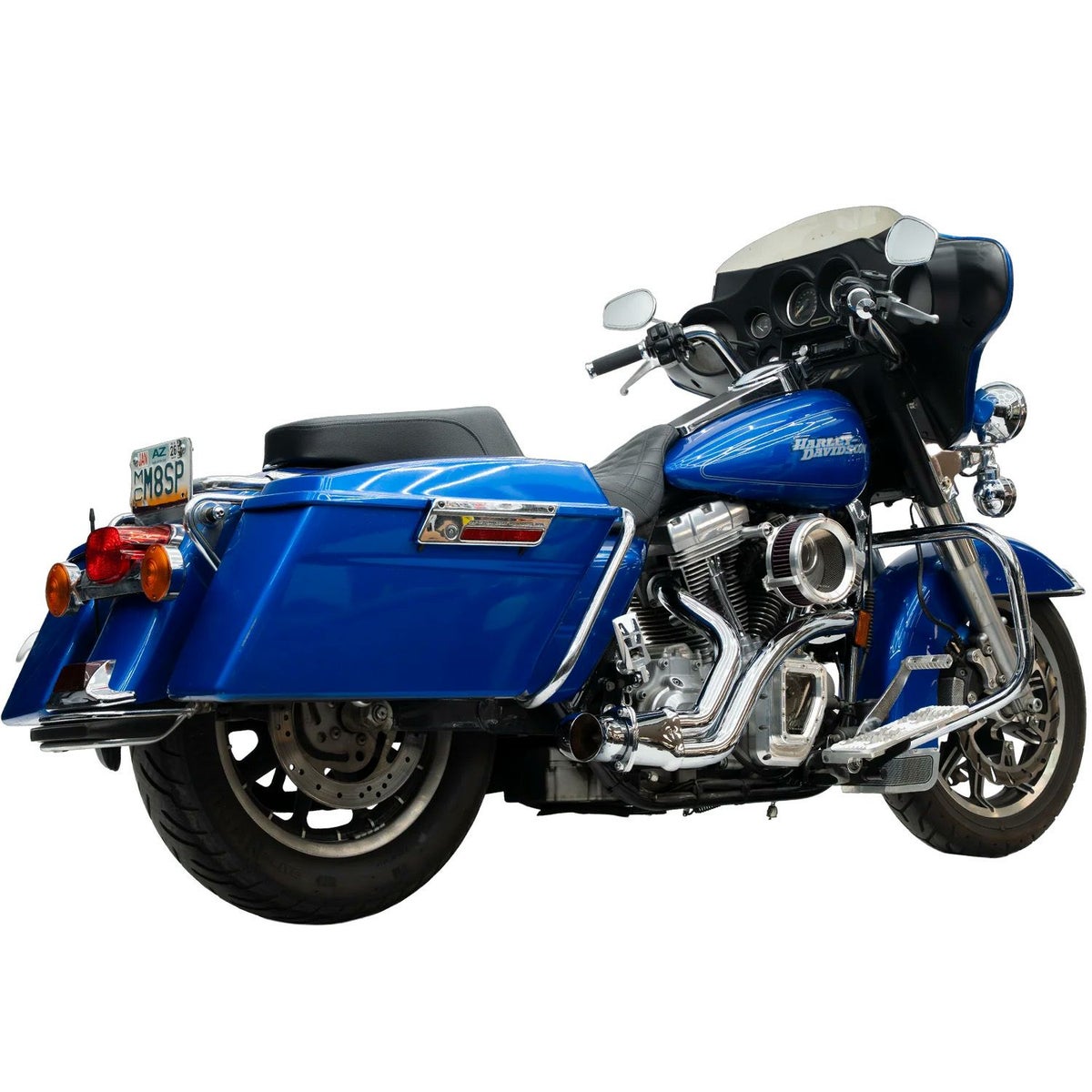 BMF 2-1 フルエキゾーストマフラー (クローム)1