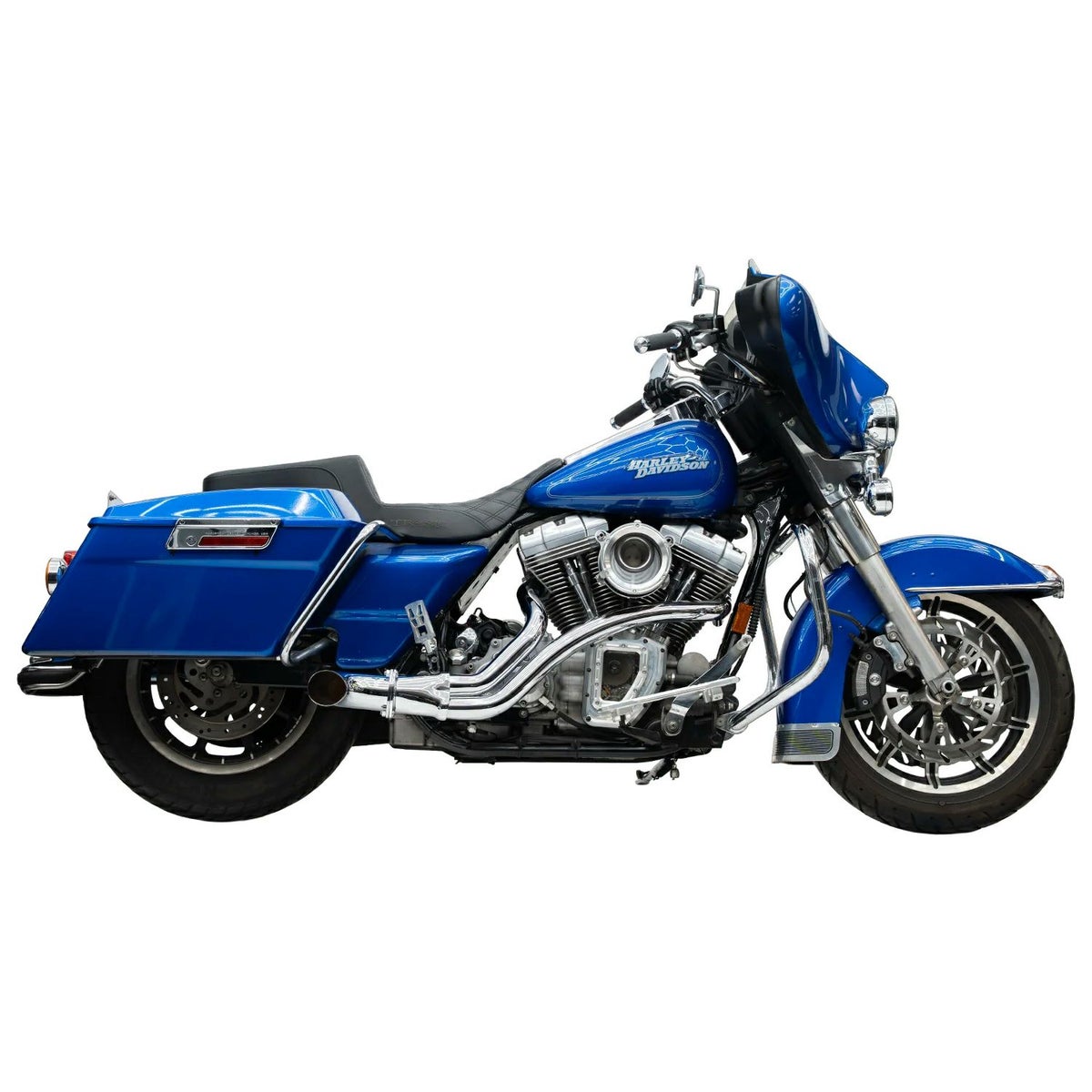 BMF 2-1 フルエキゾーストマフラー (クローム)2