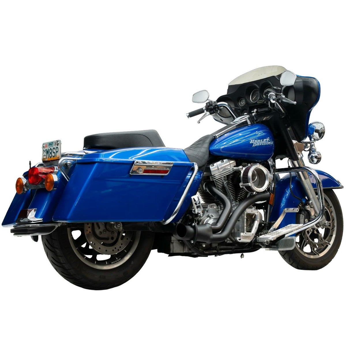 BMF 2-1 フルエキゾーストマフラー (ブラック)1