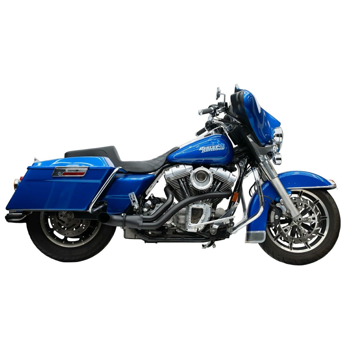 BMF 2-1 フルエキゾーストマフラー (ブラック)2