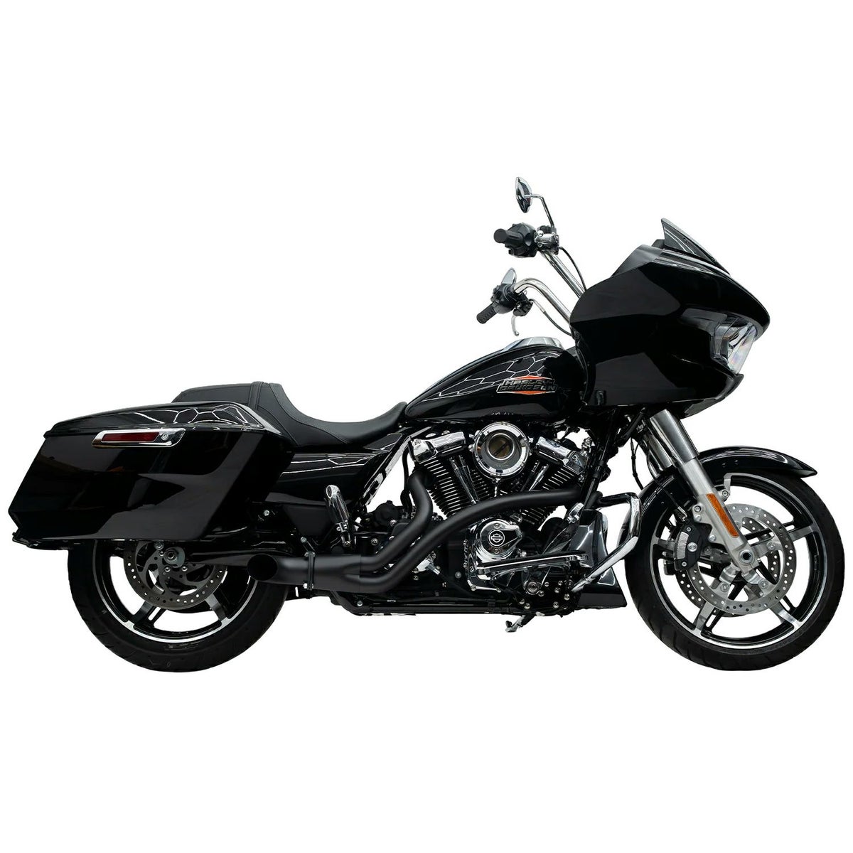 BMF 2-1 フルエキゾーストマフラー (ブラック)2