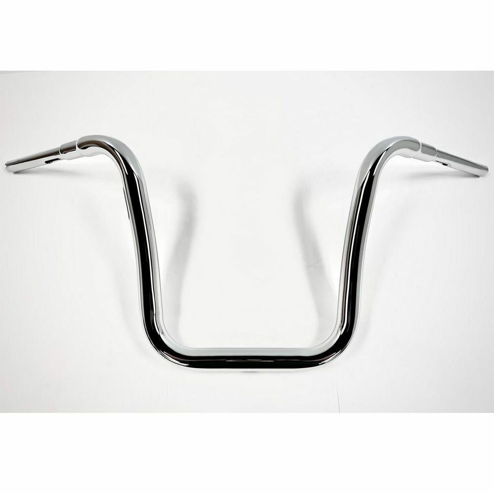 カルリーニデザイン ギャングスター・エイプハンドルバー 1.5インチ径 14インチ クローム 