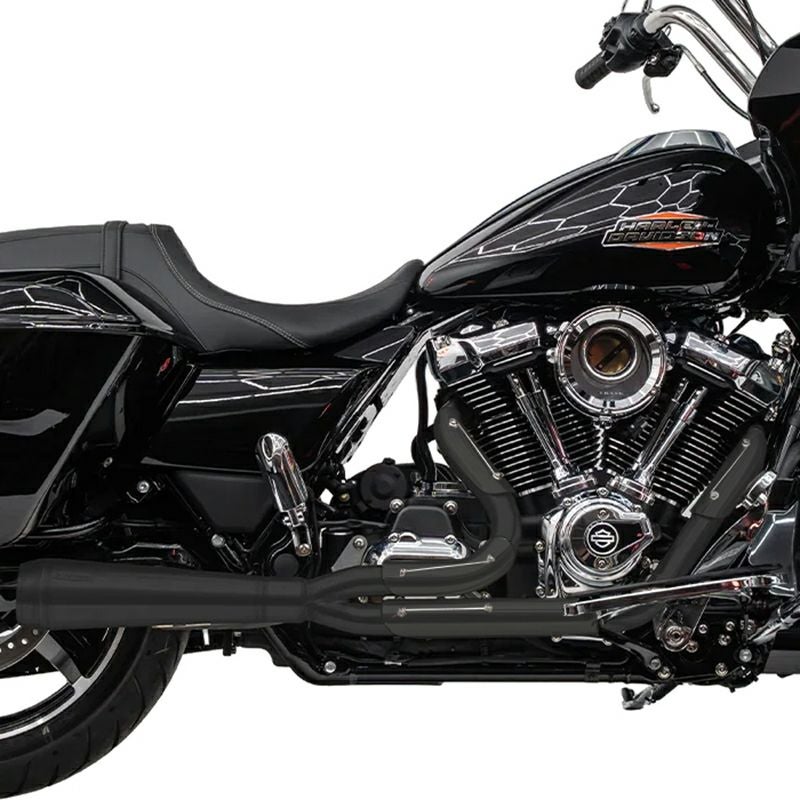 アサルト 2-1フルエキゾーストマフラー (ブラック)