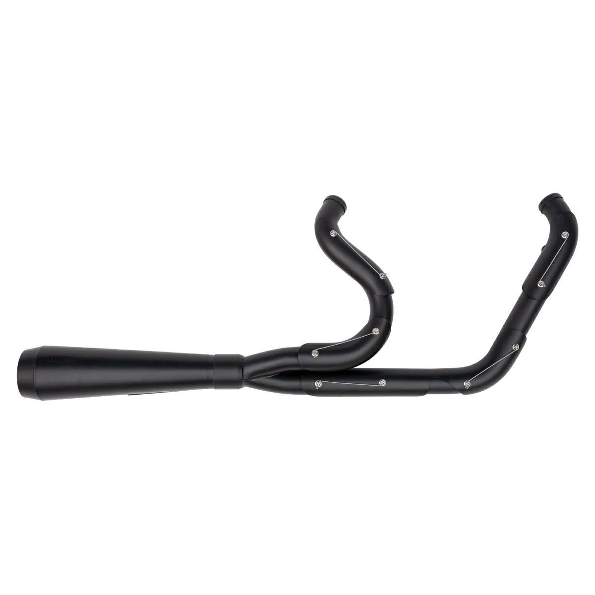 アサルト 2-1フルエキゾーストマフラー (ブラック)1