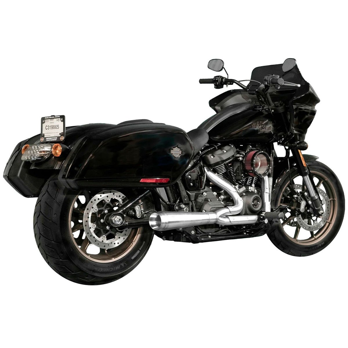 アサルト 2-1フルエキゾーストマフラー (ポリッシュ)1