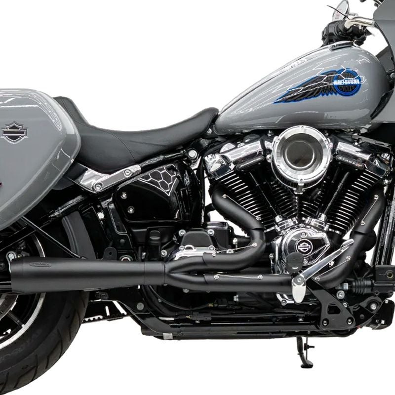 アサルト 2-1フルエキゾーストマフラー (ブラック)