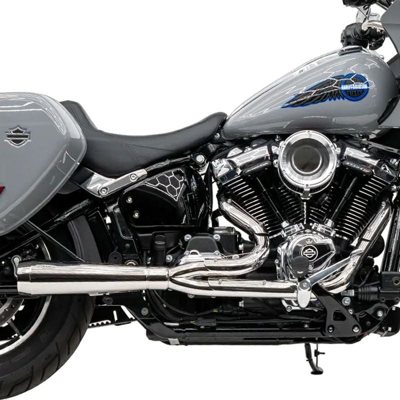 アサルト 2-1フルエキゾーストマフラー (ポリッシュ)