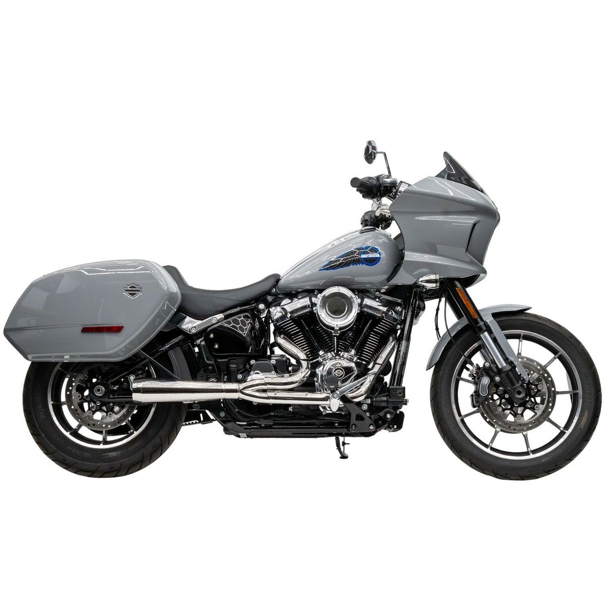 アサルト 2-1フルエキゾーストマフラー (ポリッシュ)1