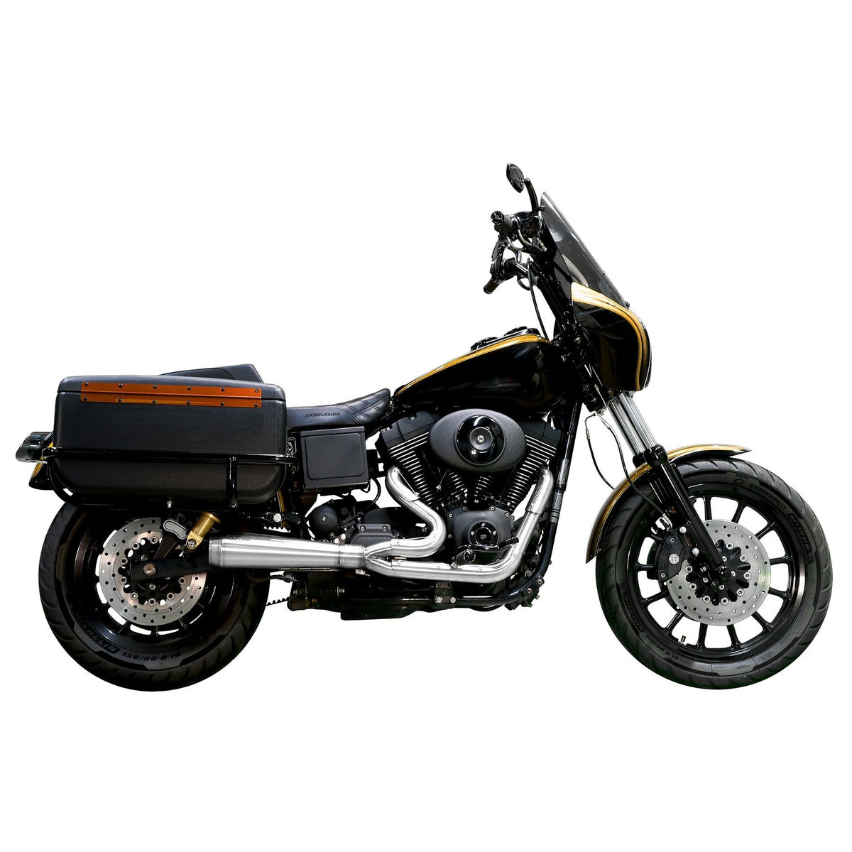 アサルト 2-1フルエキゾーストマフラー (ポリッシュ)1