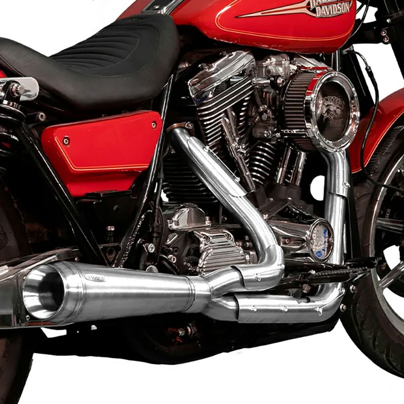 アサルト 2-1フルエキゾーストマフラー (ポリッシュ)