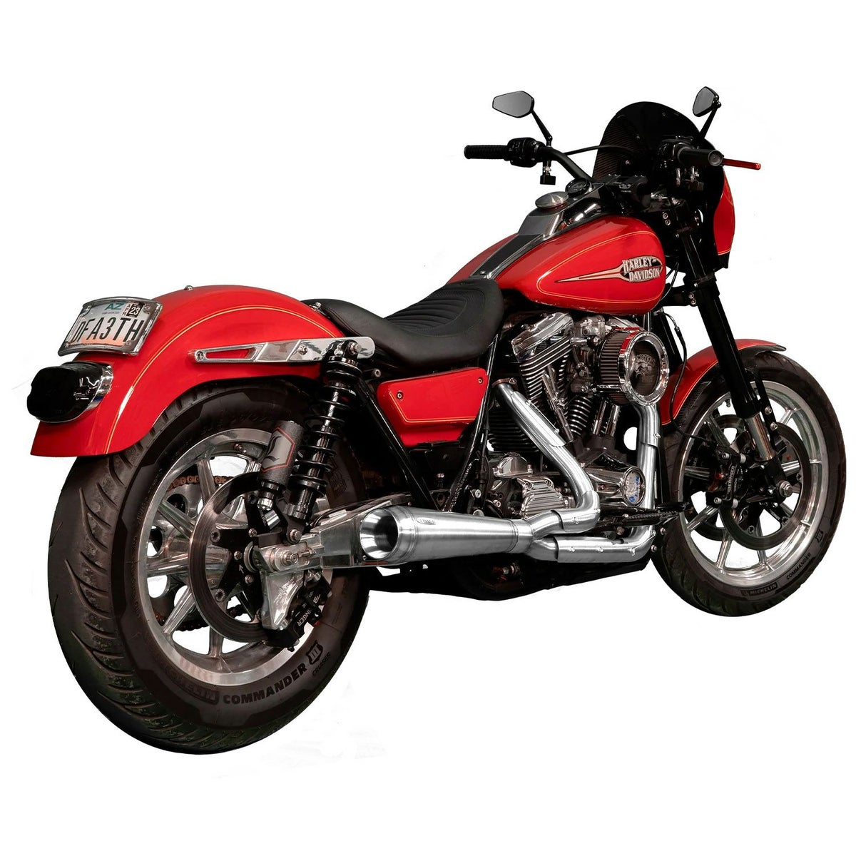 アサルト 2-1フルエキゾーストマフラー (ポリッシュ)1