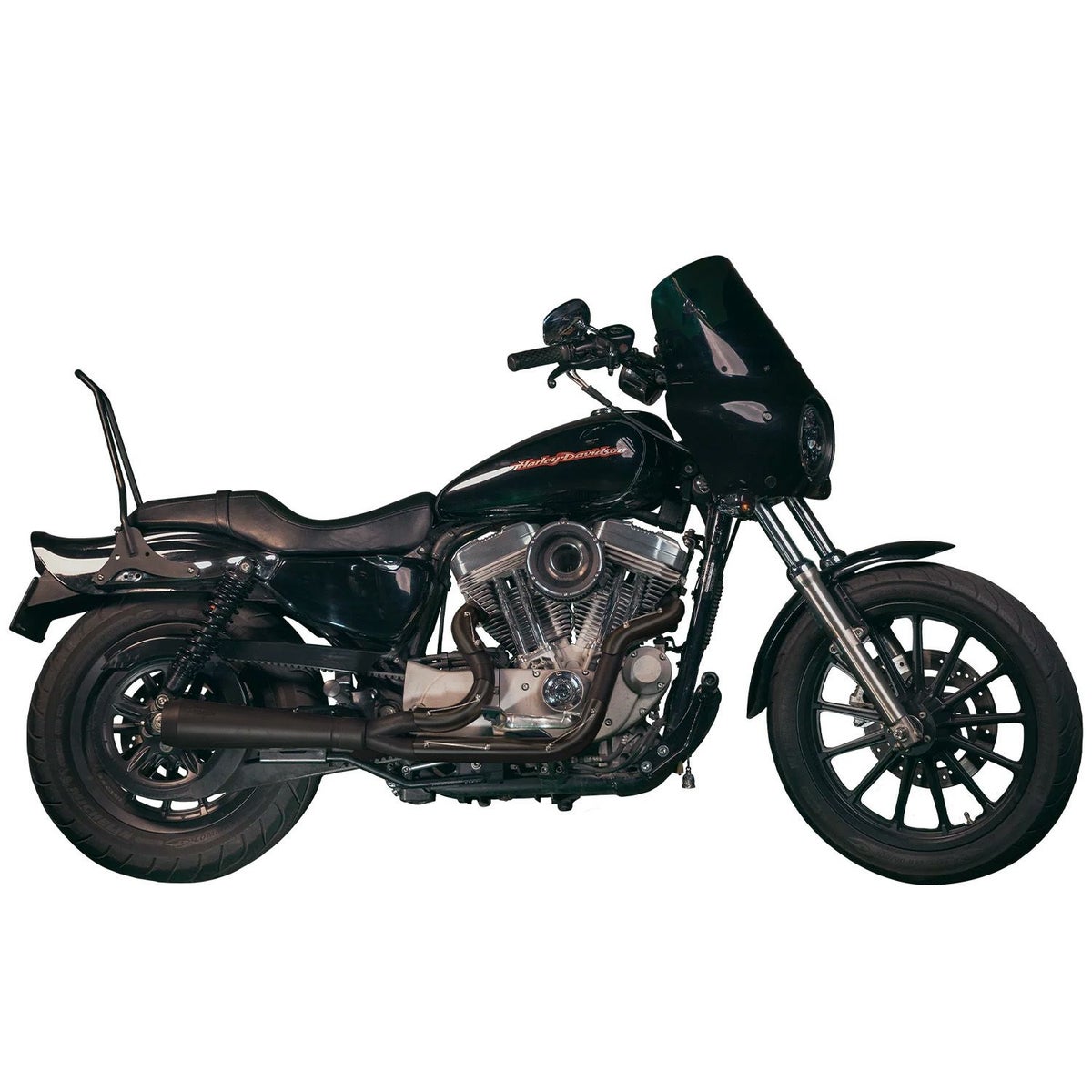 アサルト 2-1フルエキゾーストマフラー (ブラック)2