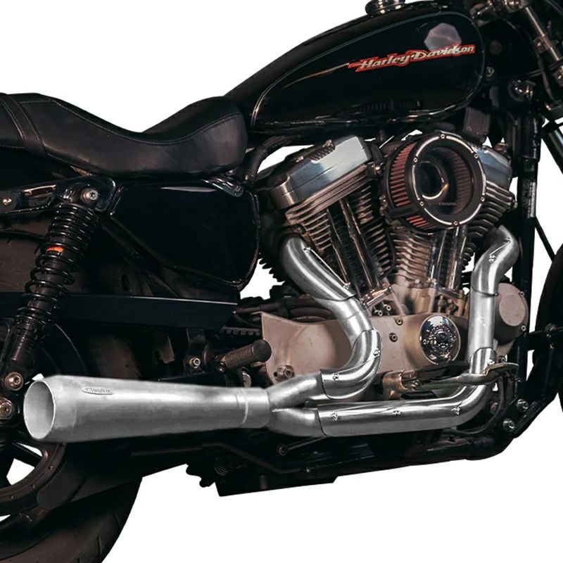ハーレー FLSTF 2015年式外し バンス＆ハインズ ミニグレネードマフラー バンス＆ハインズ （VANCE&HINES） ミニ‐グレネード クローム