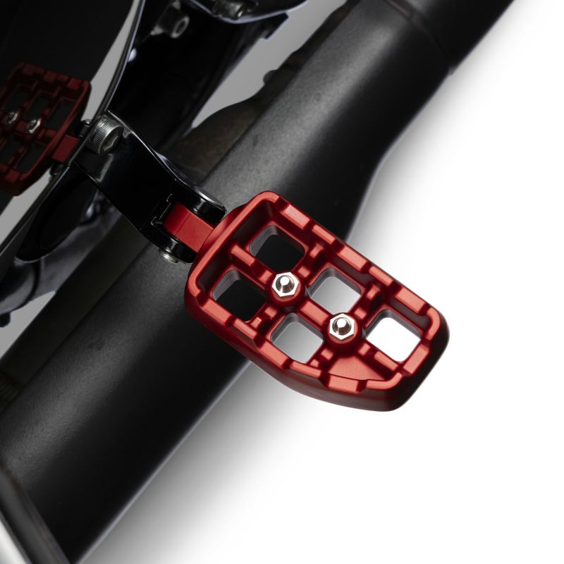 レッドライン・パッセンジャーフットペグ (レッド) ツーリング