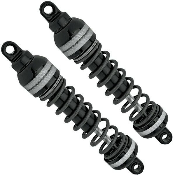 Drag Specialties リアサスペンション 11インチ (ブラック