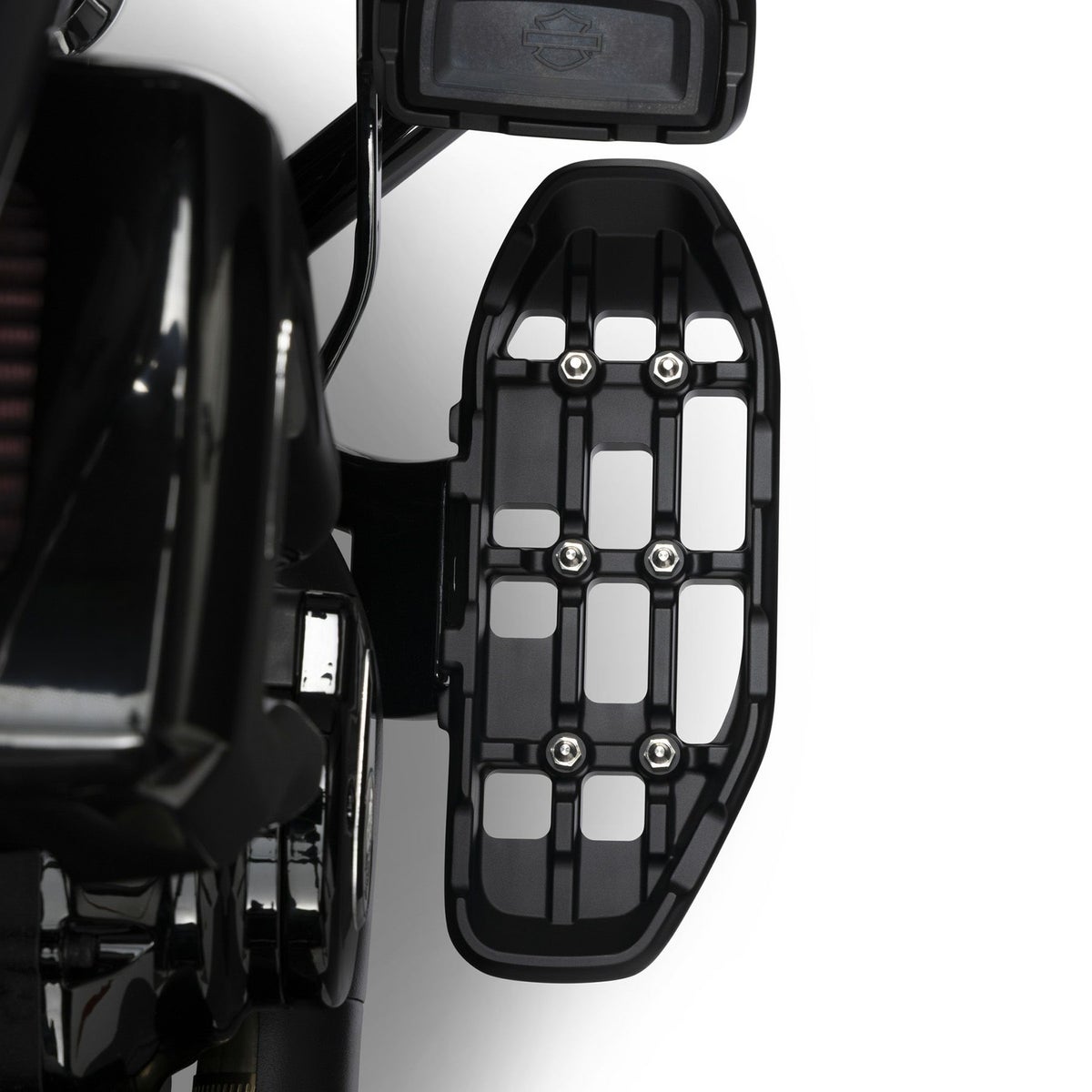 レッドライン・ライダーフットボード (ブラック) FLHC/S