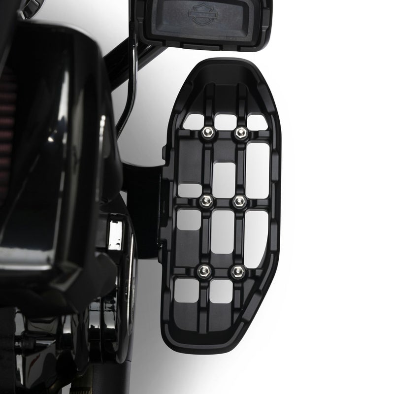 レッドライン・ライダーフットボード (ブラック) FLHC/S