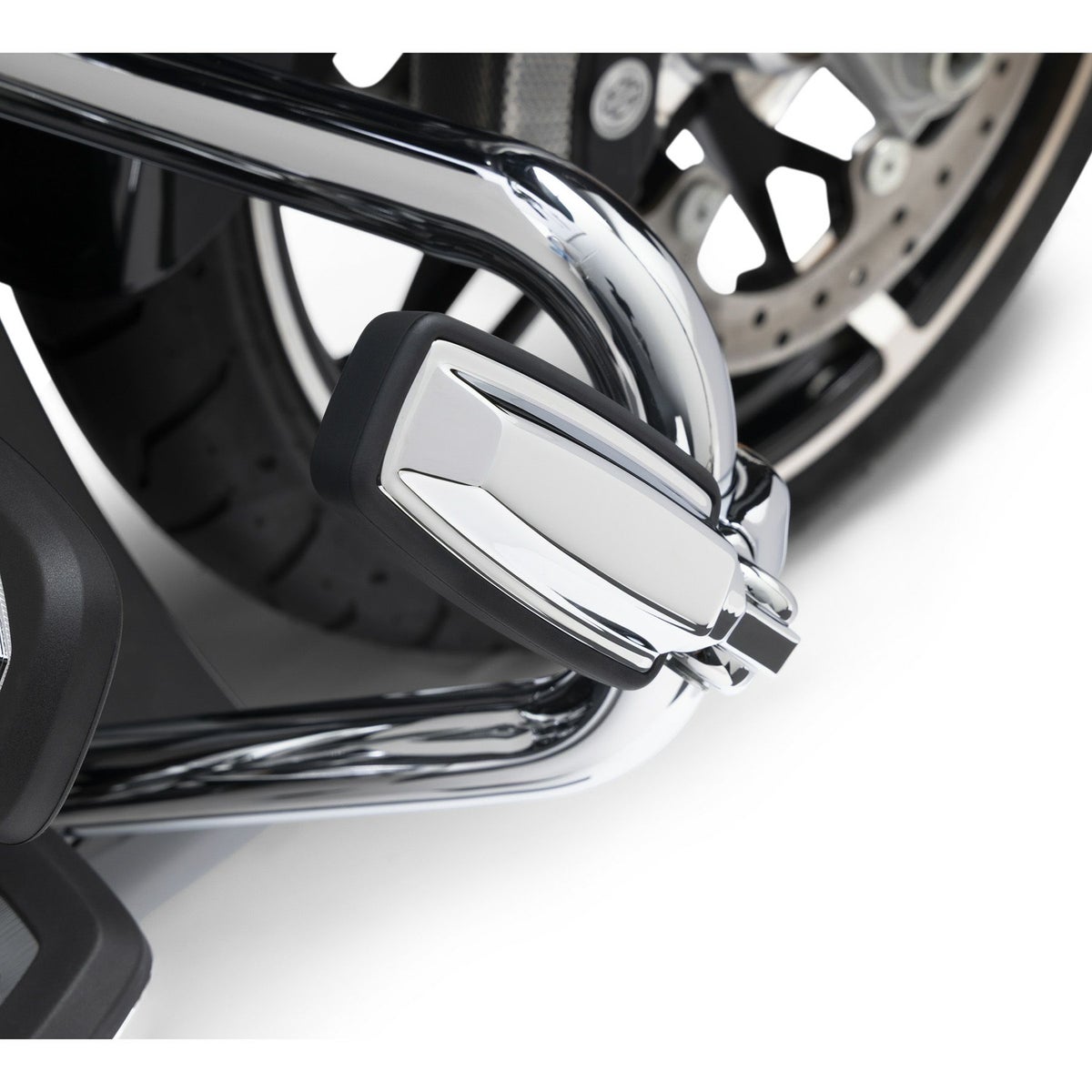 カーバイド・ハーレー ハイウェイフットペグ (クローム)1