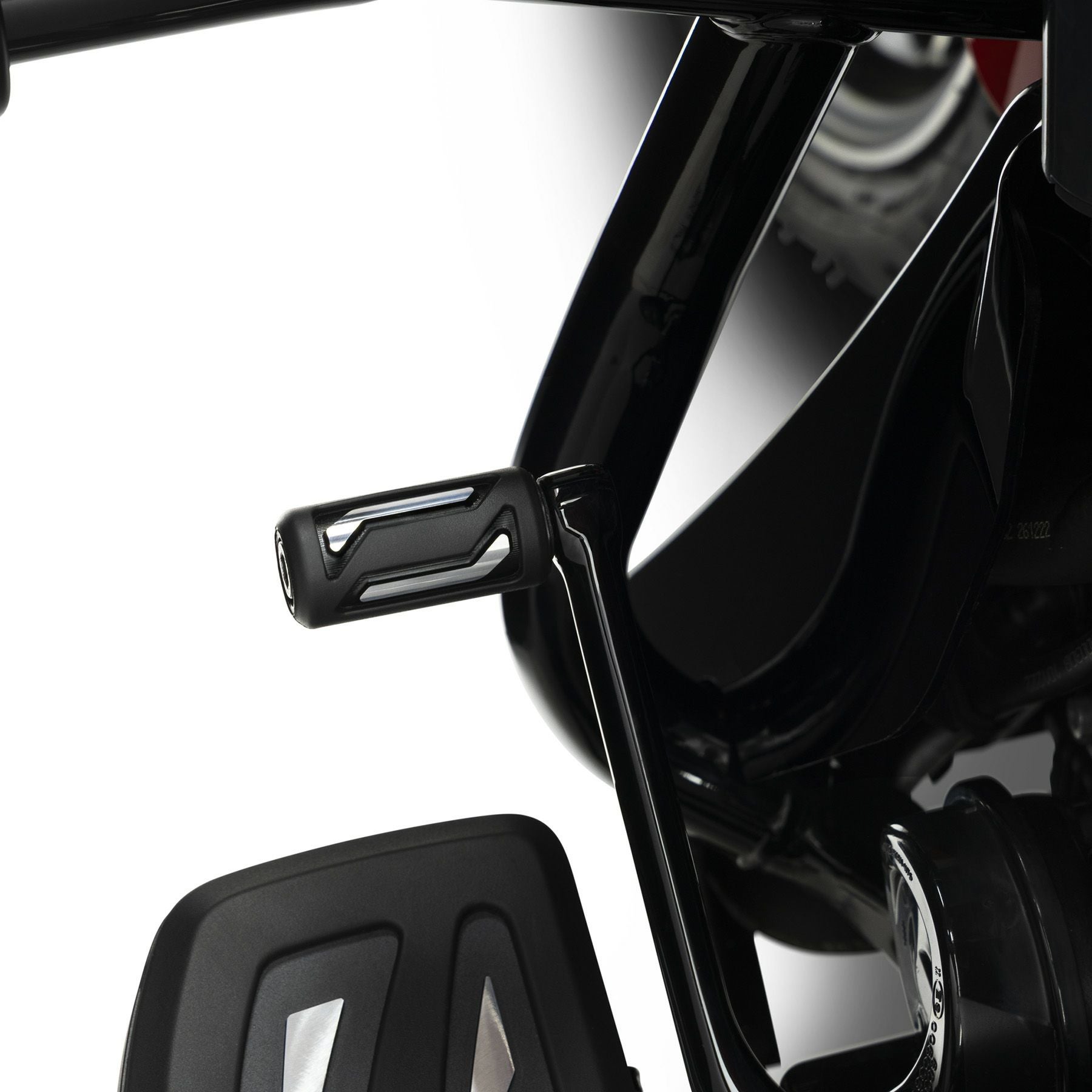 2024以降 ツーリング サドルバッグガードレール (クローム) |ハーレー