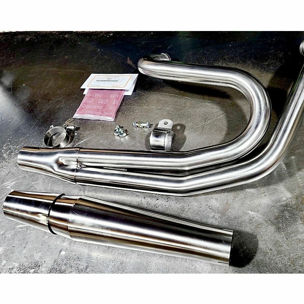 サンダーヘッダー フルエキゾーストマフラー ダイナ ステンレス 1999～2005.2